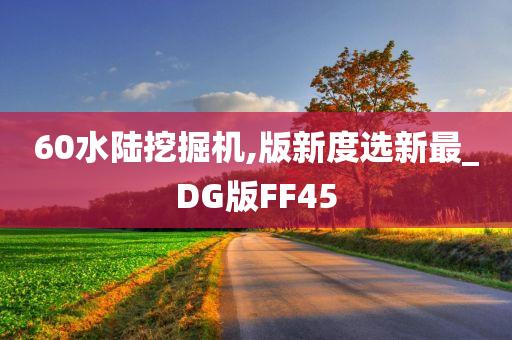 60水陆挖掘机,版新度选新最_DG版FF45