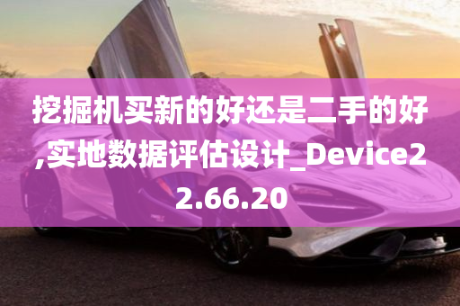 挖掘机买新的好还是二手的好,实地数据评估设计_Device22.66.20