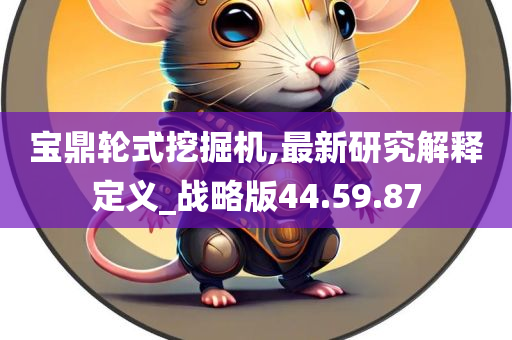 宝鼎轮式挖掘机,最新研究解释定义_战略版44.59.87