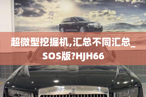 超微型挖掘机,汇总不同汇总_SOS版?HJH66