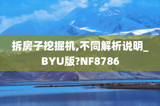 拆房子挖掘机,不同解析说明_BYU版?NF8786