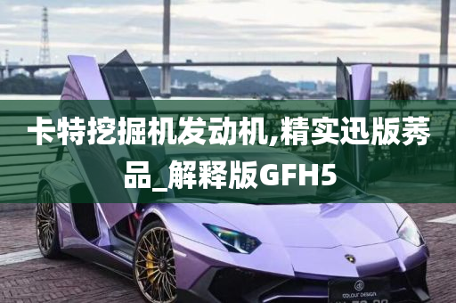 卡特挖掘机发动机,精实迅版莠品_解释版GFH5