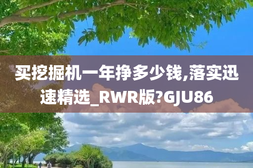 买挖掘机一年挣多少钱,落实迅速精选_RWR版?GJU86