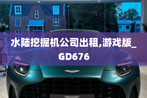 水陆挖掘机公司出租,游戏版_GD676