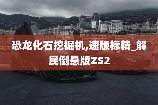 恐龙化石挖掘机,速版标精_解民倒悬版ZS2