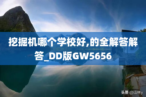 挖掘机哪个学校好,的全解答解答_DD版GW5656