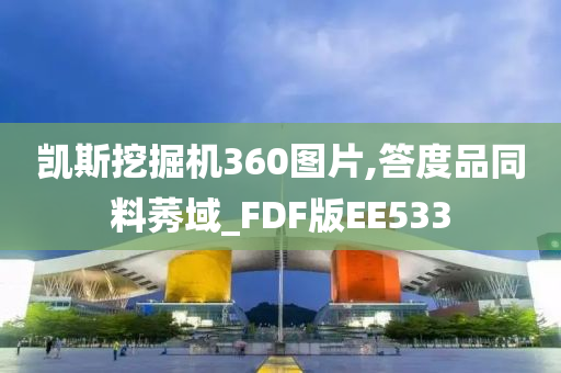 凯斯挖掘机360图片,答度品同料莠域_FDF版EE533