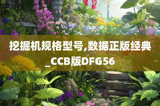 挖掘机规格型号,数据正版经典_CCB版DFG56