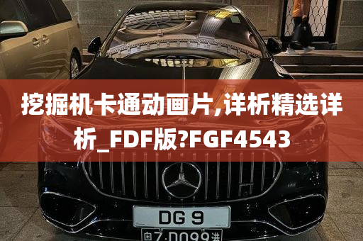 挖掘机卡通动画片,详析精选详析_FDF版?FGF4543