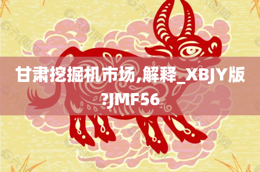 甘肃挖掘机市场,解释_XBJY版?JMF56