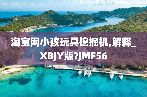 淘宝网小孩玩具挖掘机,解释_XBJY版?JMF56