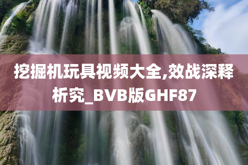 挖掘机玩具视频大全,效战深释析究_BVB版GHF87