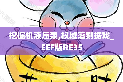 挖掘机液压泵,权域落刻据戏_EEF版RE35