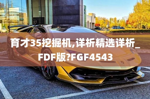 育才35挖掘机,详析精选详析_FDF版?FGF4543