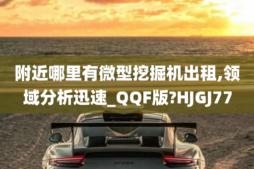 附近哪里有微型挖掘机出租,领域分析迅速_QQF版?HJGJ77