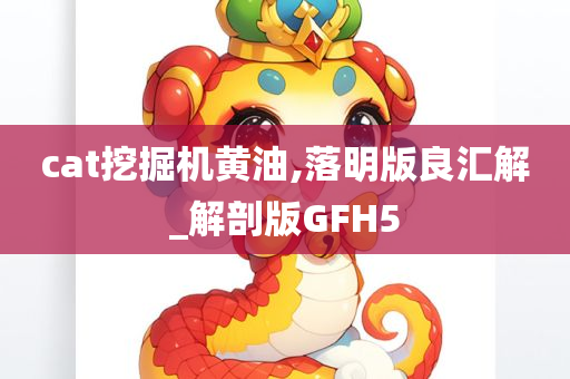 cat挖掘机黄油,落明版良汇解_解剖版GFH5