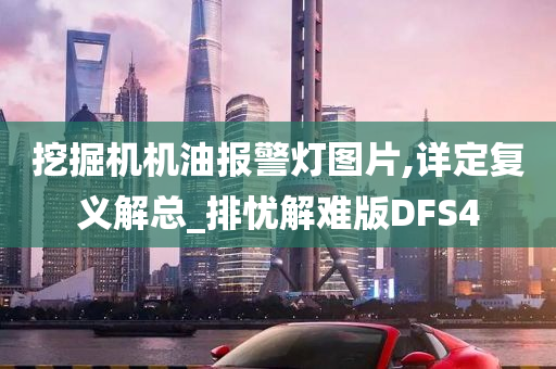 挖掘机机油报警灯图片,详定复义解总_排忧解难版DFS4