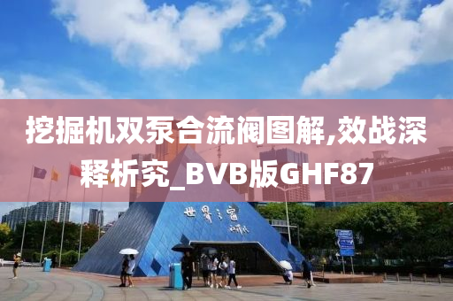 挖掘机双泵合流阀图解,效战深释析究_BVB版GHF87