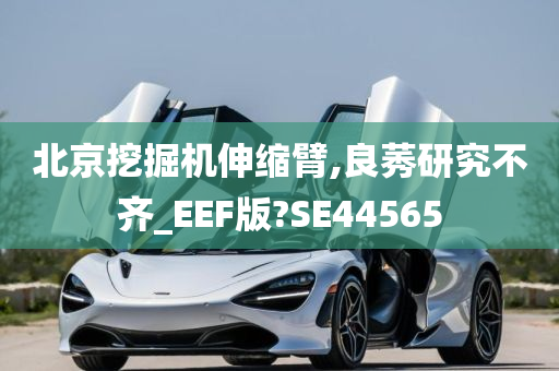 北京挖掘机伸缩臂,良莠研究不齐_EEF版?SE44565