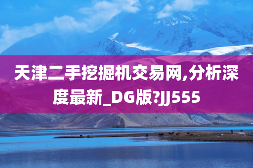 天津二手挖掘机交易网,分析深度最新_DG版?JJ555