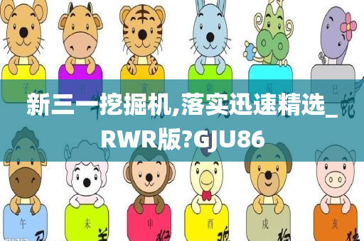 新三一挖掘机,落实迅速精选_RWR版?GJU86