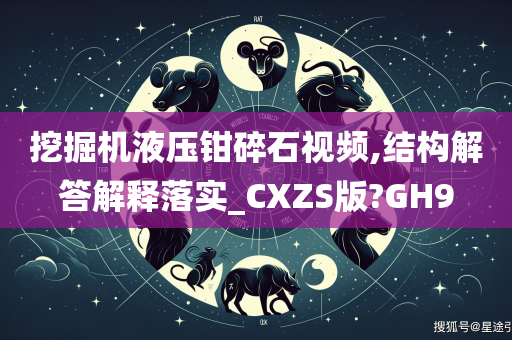 挖掘机液压钳碎石视频,结构解答解释落实_CXZS版?GH9