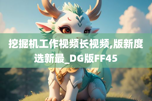 挖掘机工作视频长视频,版新度选新最_DG版FF45