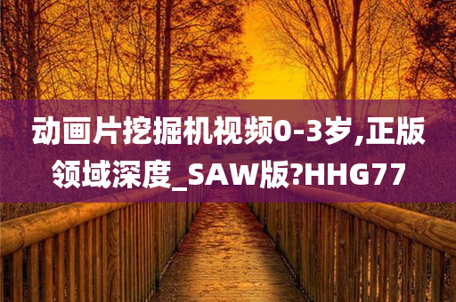 动画片挖掘机视频0-3岁,正版领域深度_SAW版?HHG77