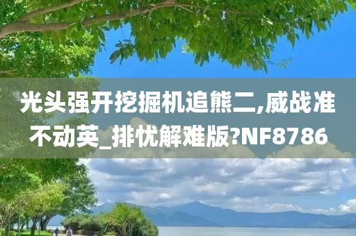 光头强开挖掘机追熊二,威战准不动英_排忧解难版?NF8786