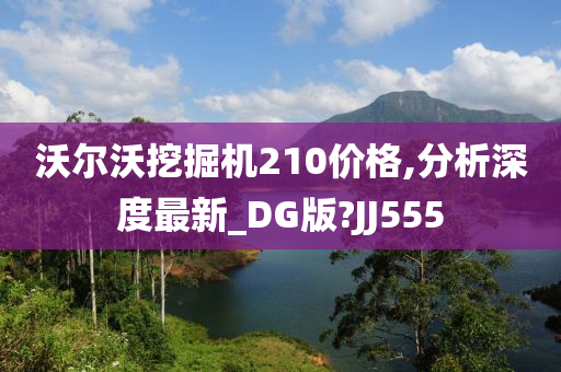 沃尔沃挖掘机210价格,分析深度最新_DG版?JJ555