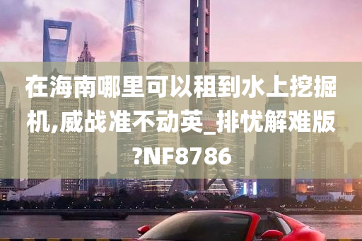 在海南哪里可以租到水上挖掘机,威战准不动英_排忧解难版?NF8786