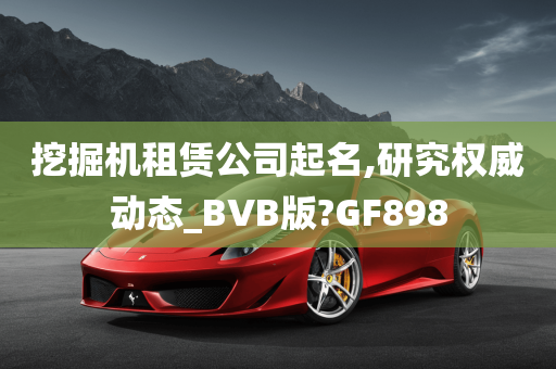 挖掘机租赁公司起名,研究权威动态_BVB版?GF898