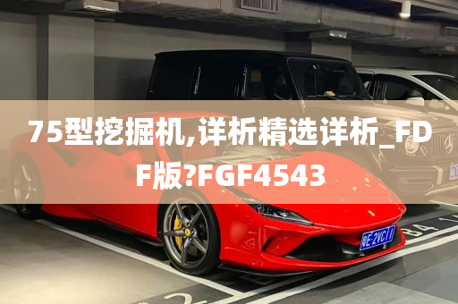 75型挖掘机,详析精选详析_FDF版?FGF4543