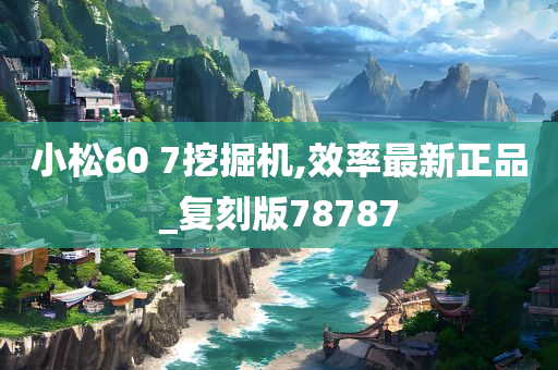 小松60 7挖掘机,效率最新正品_复刻版78787