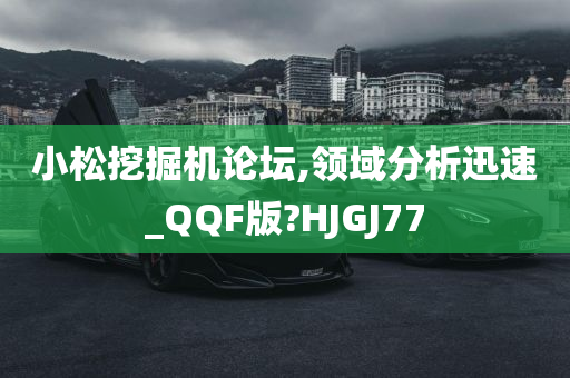 小松挖掘机论坛,领域分析迅速_QQF版?HJGJ77