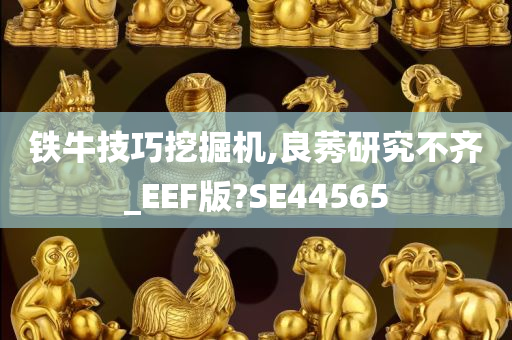 铁牛技巧挖掘机,良莠研究不齐_EEF版?SE44565