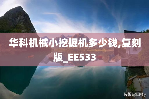 华科机械小挖掘机多少钱,复刻版_EE533