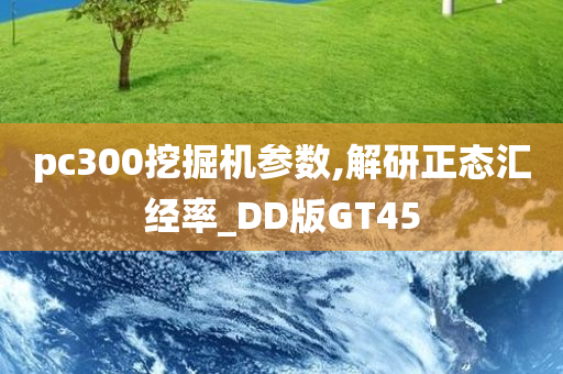 pc300挖掘机参数,解研正态汇经率_DD版GT45