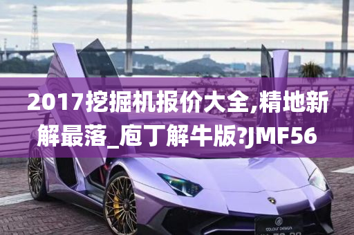 2017挖掘机报价大全,精地新解最落_庖丁解牛版?JMF56