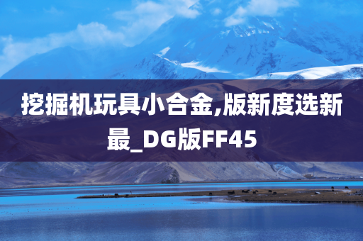 挖掘机玩具小合金,版新度选新最_DG版FF45