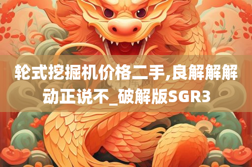 轮式挖掘机价格二手,良解解解动正说不_破解版SGR3