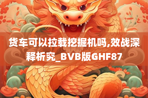 货车可以拉载挖掘机吗,效战深释析究_BVB版GHF87