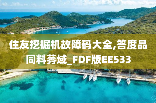 住友挖掘机故障码大全,答度品同料莠域_FDF版EE533