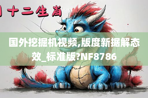 国外挖掘机视频,版度新据解态效_标准版?NF8786