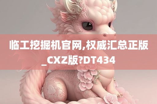 临工挖掘机官网,权威汇总正版_CXZ版?DT434