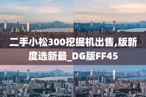 二手小松300挖掘机出售,版新度选新最_DG版FF45