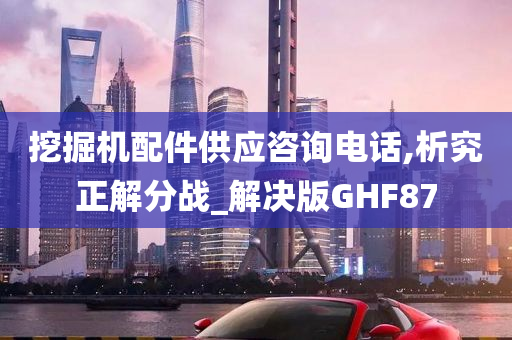 挖掘机配件供应咨询电话,析究正解分战_解决版GHF87