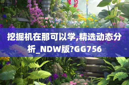 挖掘机在那可以学,精选动态分析_NDW版?GG756