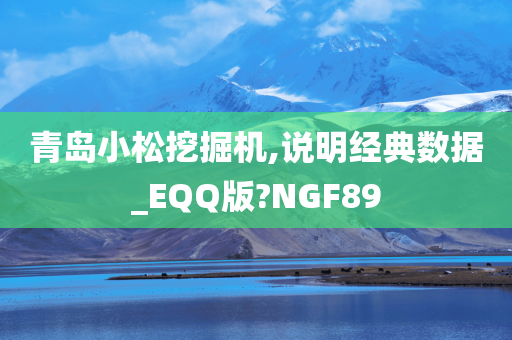 青岛小松挖掘机,说明经典数据_EQQ版?NGF89