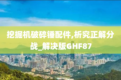 挖掘机破碎锤配件,析究正解分战_解决版GHF87